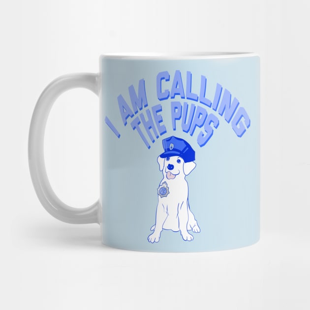 i am calling the pups / police officer dog pun by acatalepsys 